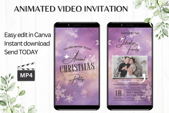 Animated Christmas Party Invitations: A Festive Digital Guide