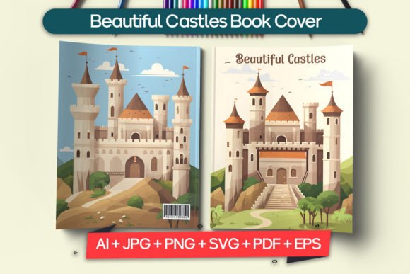Design Your Dream Book with Beautiful Castles Book Cover