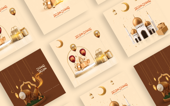 Ramadan-Social Media Template 026-22: Design Assets for Your Business